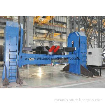 1.5 Rpm Head / Tail Pipe Welding Positioners 800mm Worktabl